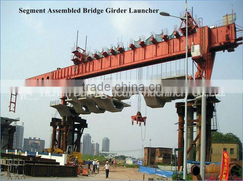 Two Rail Girder Bridge Gantry Crane with High Quality, Bridge Erecting Gantry Crane