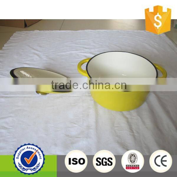 cast iron enamel stockpot kitchenware