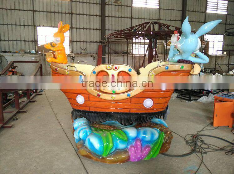New arrival outdoor coin operated ride on boat for family amusement game machine rides kiddie rides for sale