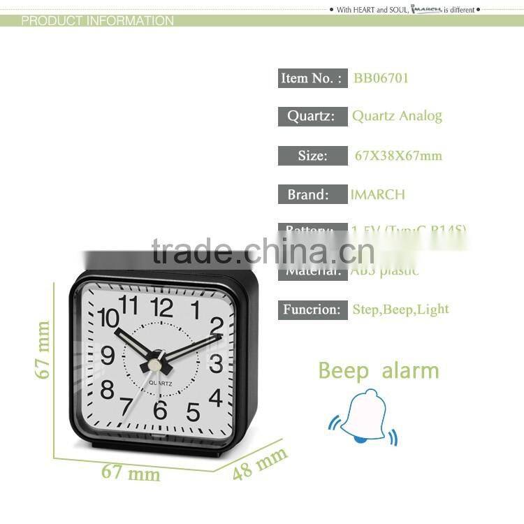 alibaba china popular mini table clock for sale