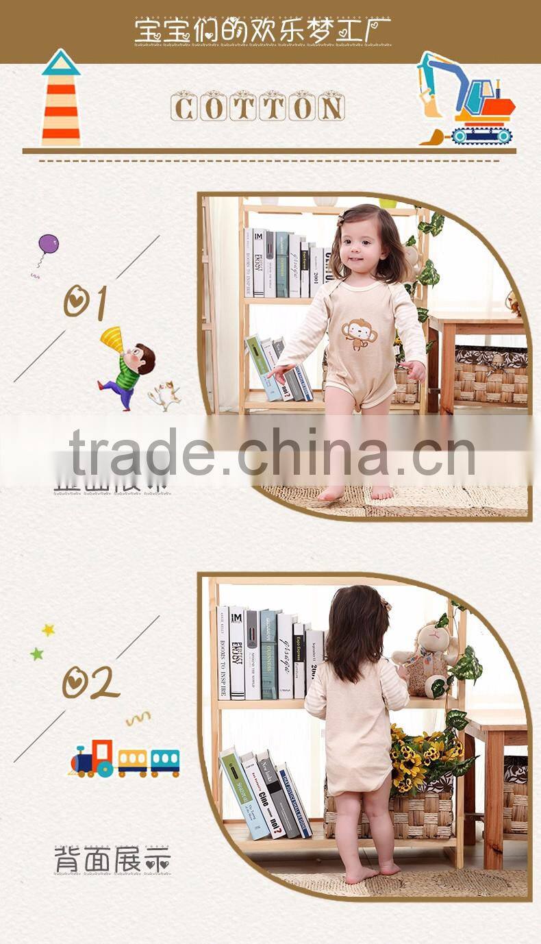 Newest Design custom design colored cotton knitted baby baby jumpsuit baby clothes romper