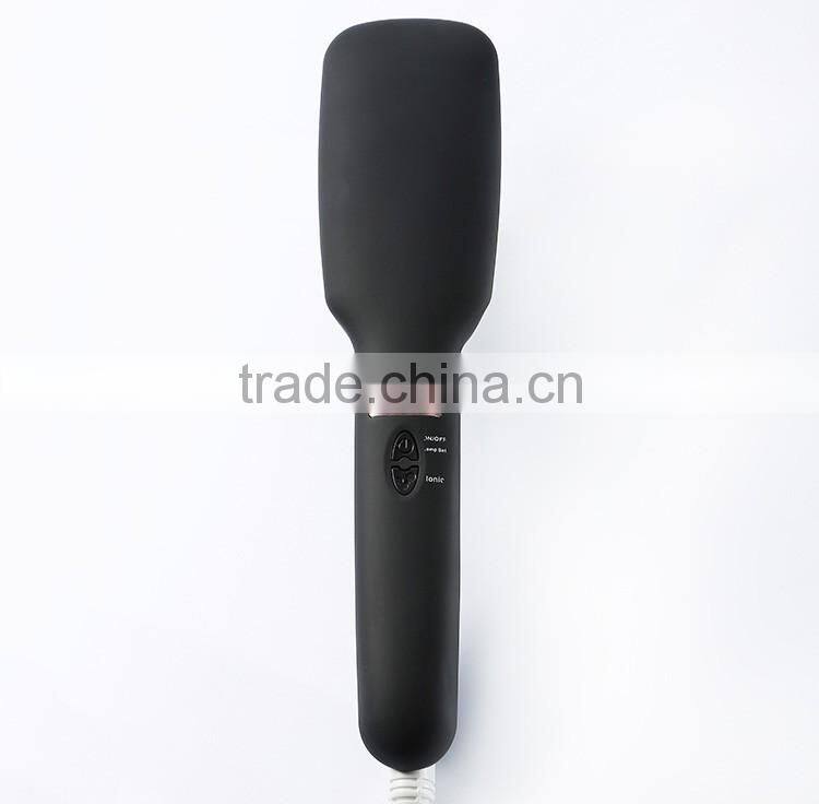 2 in1 Anion Straight Comb Auto LCD Brush Hair Straightener Iron Straightening Irons Negative Ions Hair Straight Brush