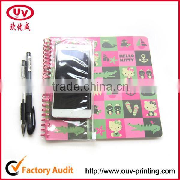 Colorful spiral drawing books for children