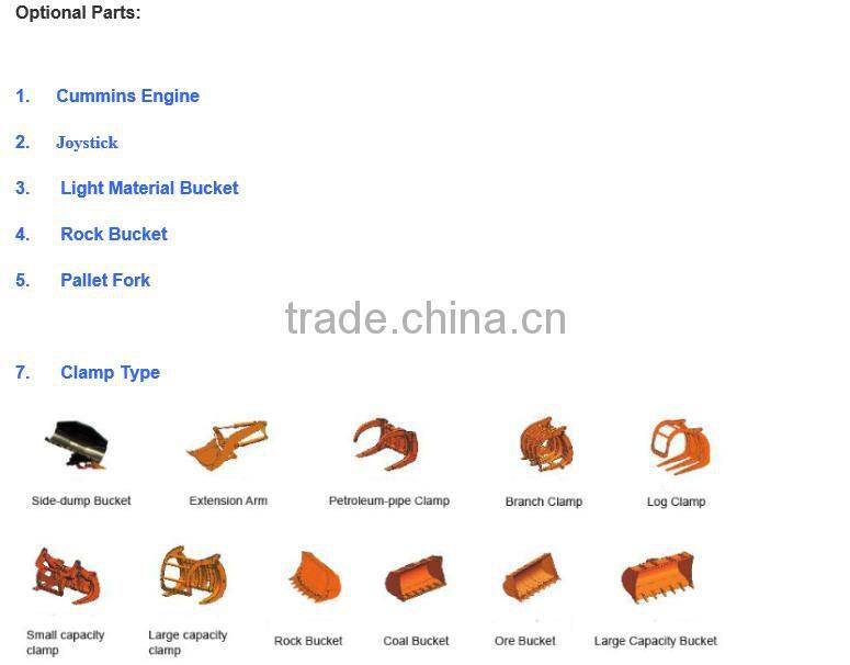 Construciton machine brand new zl50 GEM wheel loader for sale