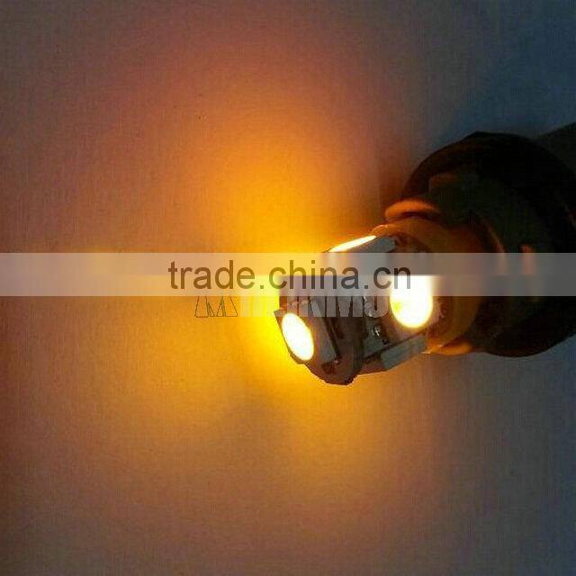 T4W BA9S 5 SMD 5630 5730 LED 5SMD 5LED License Plate Lights instrument lights Interior Bulbs DC 12V