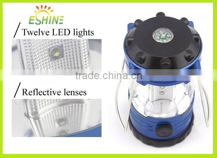 solar power LED Camping Lantern with compass china supplier solar power energy street light pole