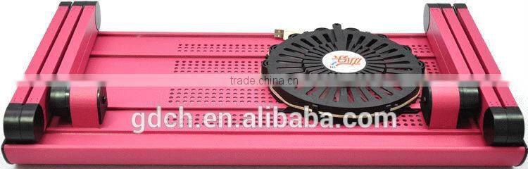 Folding Adjustable Vented Laptop/iPad/Book Desk Table Stand Portable Bed Tray