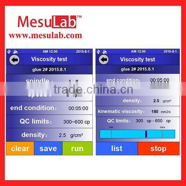 digital Rotational Viscometer for solvent-based glue, latex NDJ-5T