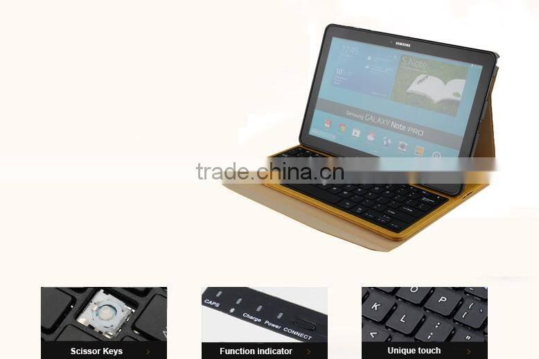 Bee ant pattern all-in-one bluetooth keyboard for Samsung Note PRO 12.2inch P900-SA109F