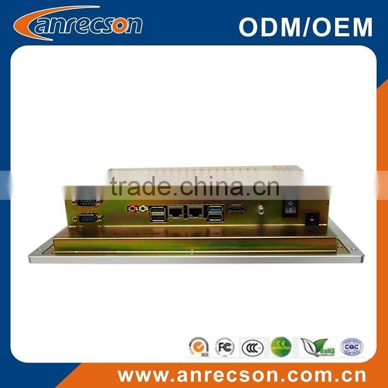 Industrial IP65 PC19 inch Fanless Panel PC All in One