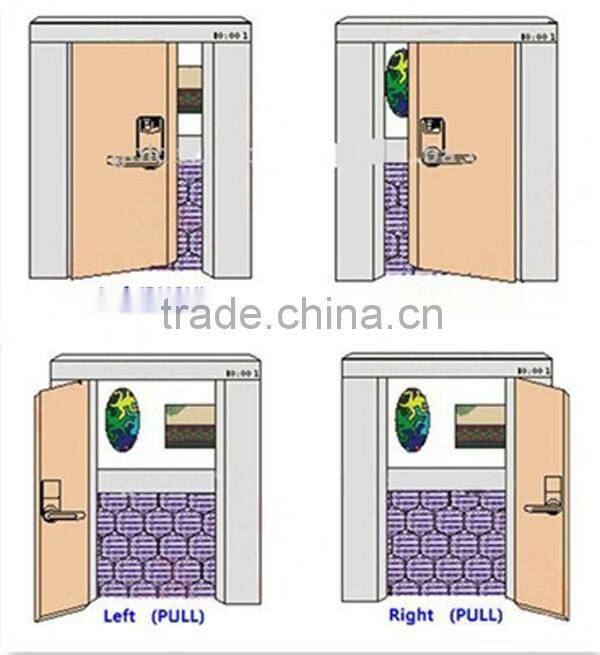 High security intelligent hotel door lock system with imported PCB and high quality motor