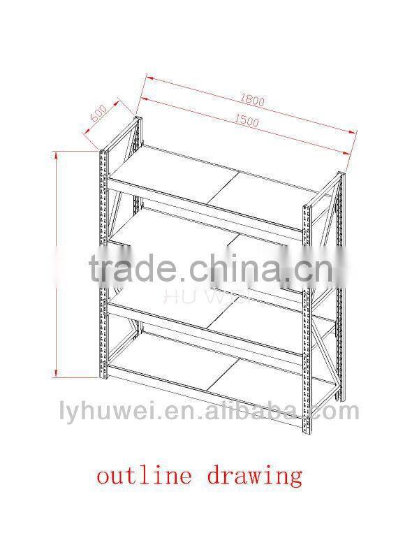 Modern design Luoyang stainless steel pallet rack