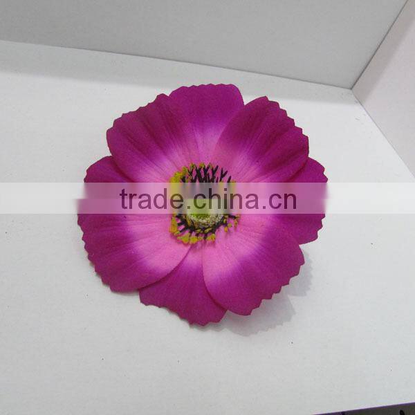 artificial silk cherry flowers for clothes,flower head costume(AM-F-70)