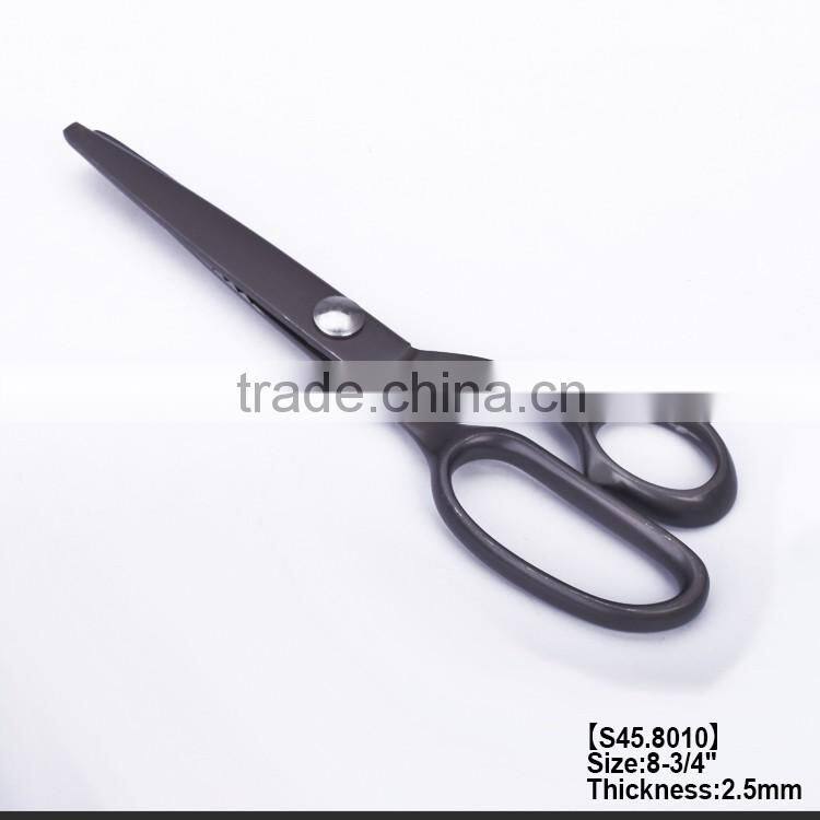 S45.8010-2016 New style high quality full stainless stee coating titanium pinking shears