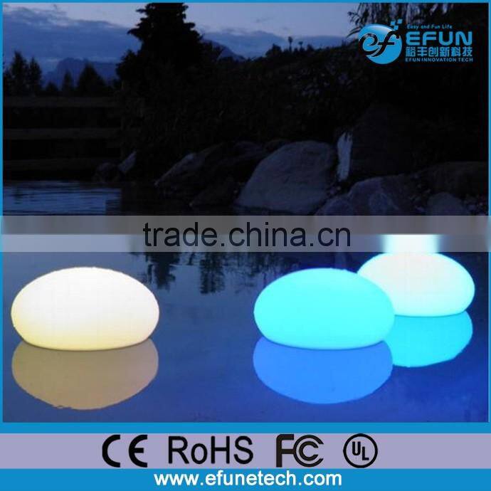 IP65 waterproof remote control multi color led floating pool lights