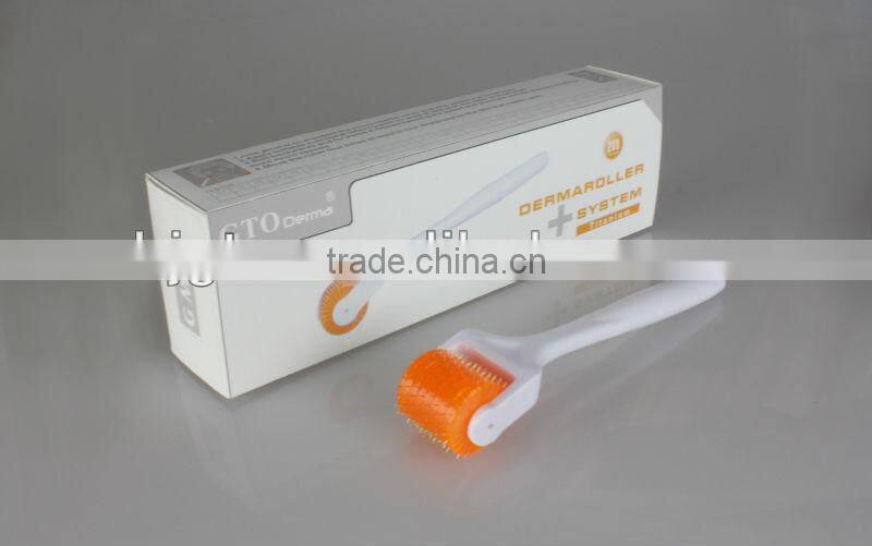 this year newest GTO derma roller, 200 needles titanium alloy microneedle roller
