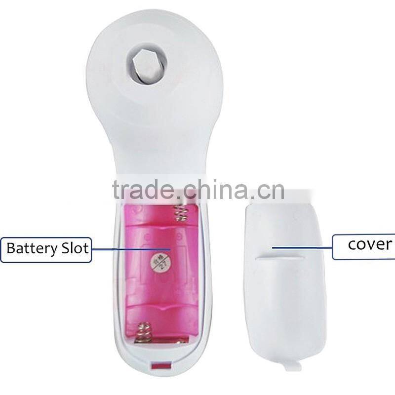 YF-029 5 in 1 Multi-Function Portable Facial Skin Care Electric Massager/Scrubber with Facial Latex Brush Cosmetic Sponge