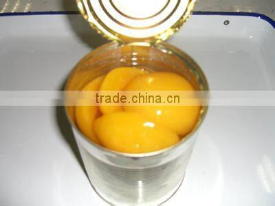 canned yellow peach