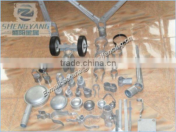 roller wheel sliding gate design (Made In China)