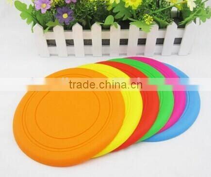 2017 hot selling silicone Flying Disc dog frisbee
