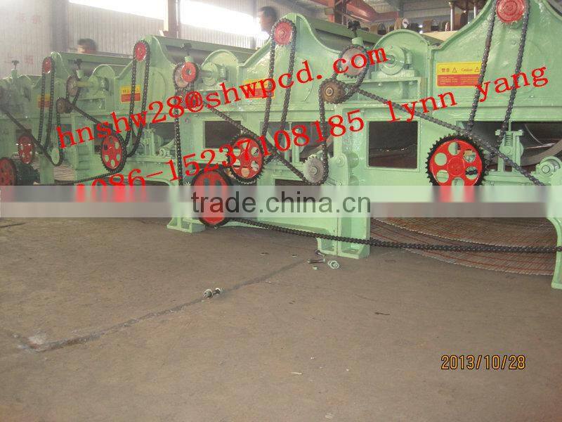 waste clothes recycling machine cotton cloth opening machine