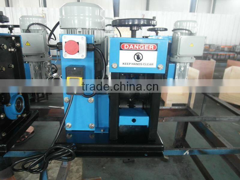 HW-001 Bench Top Powered Scrap Copper cable wire stripper machine automatic wire stripping machine
