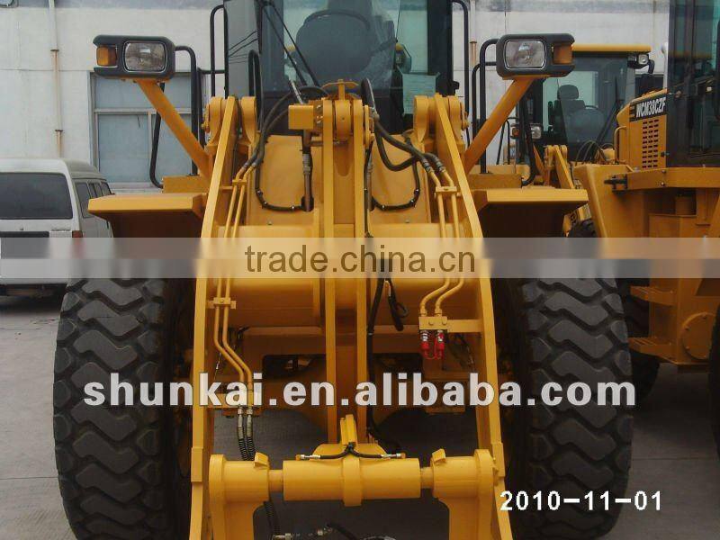 AU hot selling WCM936 Wheel Loader Q/H, Auto grease, Joystick handle