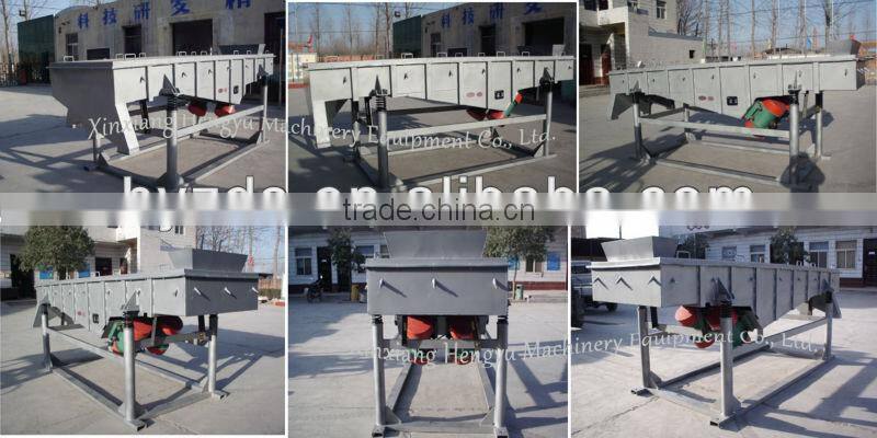 Carbon steel linear type heavy vibration sieve screen
