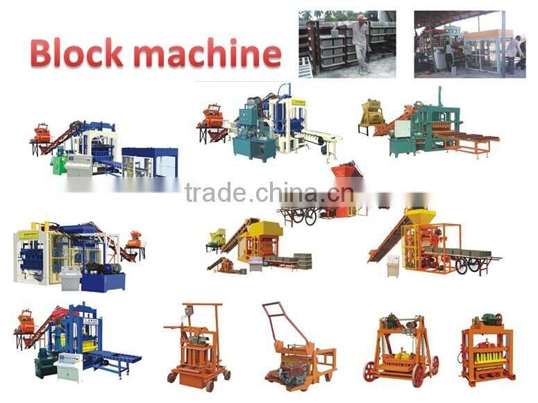 Construction block machine company, QTJ4-26 brick making machine