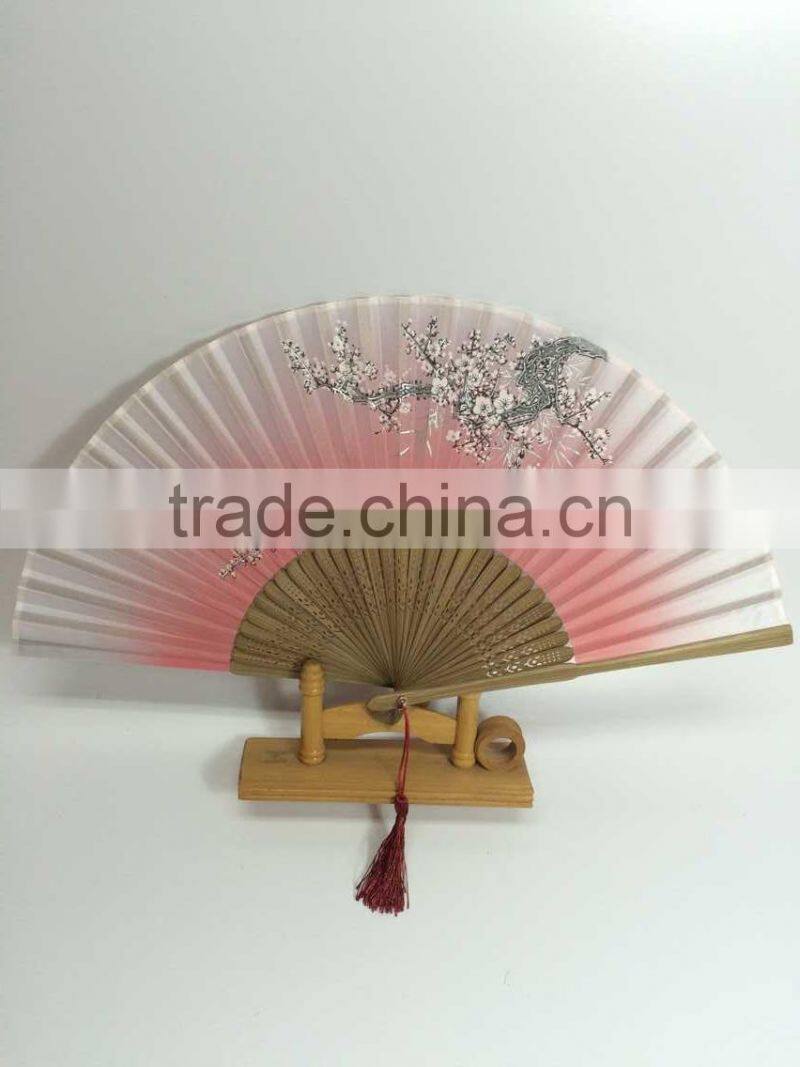 Cheap new product customized classical folding bamboo fan