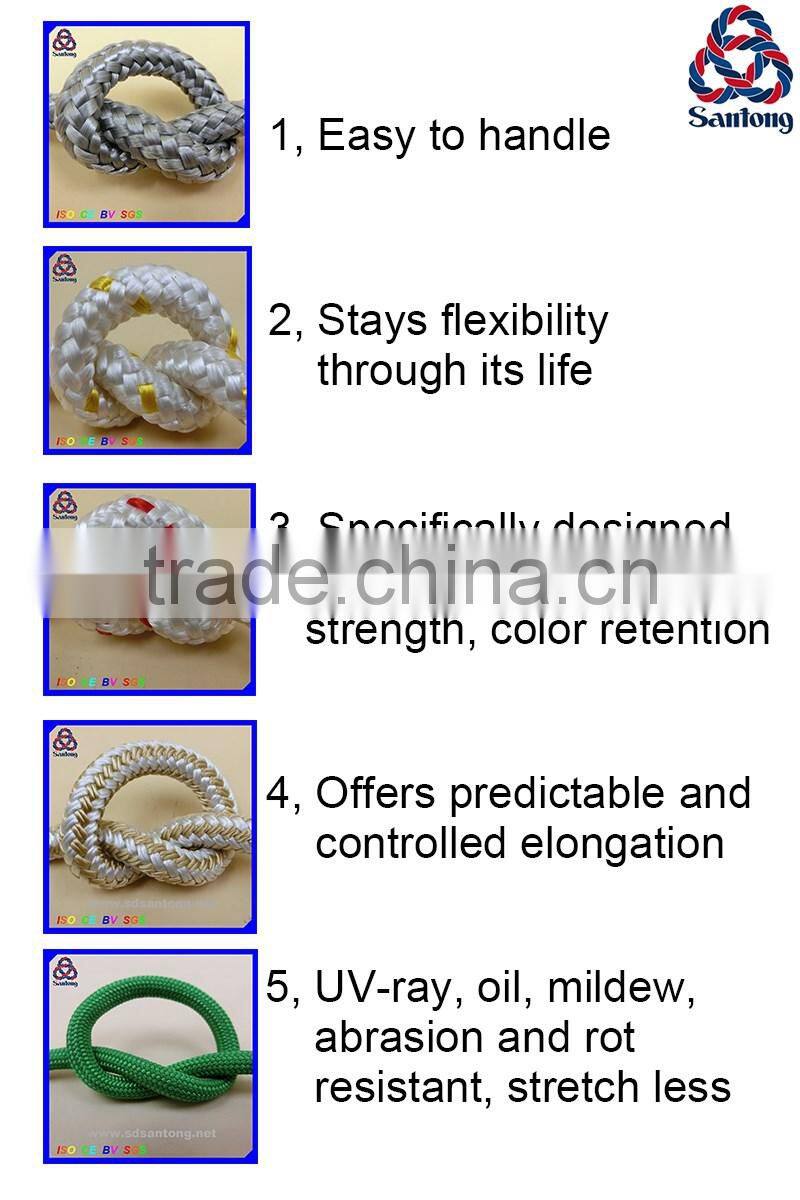 8mm Double braided Nylon docking and mooring rope