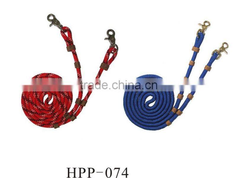 16mm PA red sturdy horse lead ropes