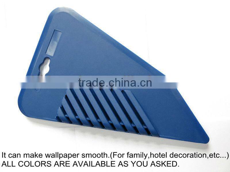 triangle plastic scraper (make wallpaper smooth)
