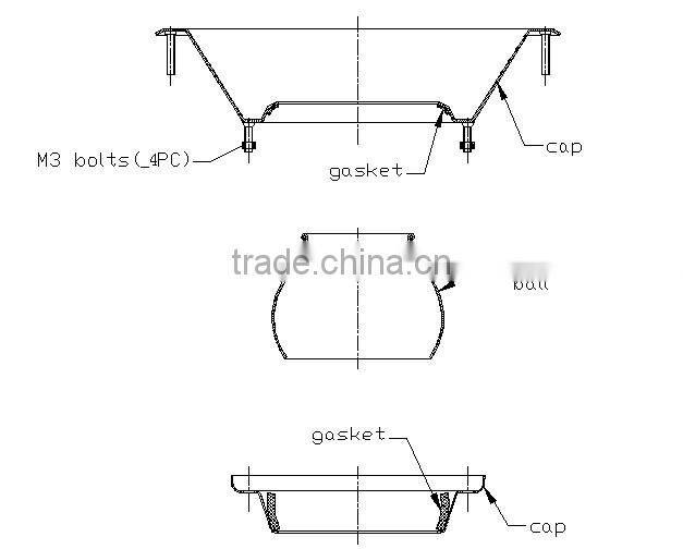 air shower spray nozzle for clean room