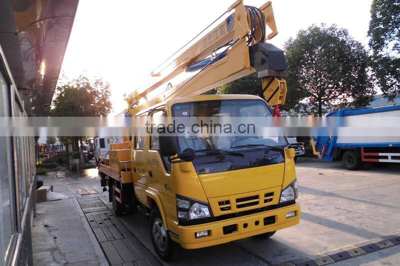 16m Double Cabin Japanese Brand High Working Truck