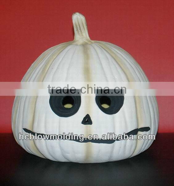 OEM Blow Molding plastic halloween pumpkin PE led light up halloween pumpkin for sale Huizhou factory