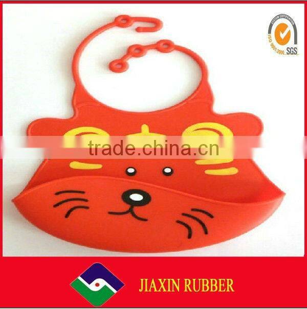 2014 New baby bib with pocket Animal Face Baby Bibs