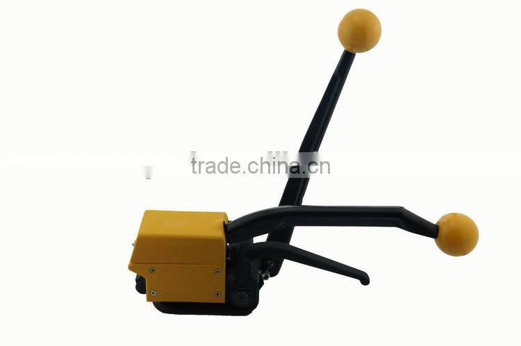 Contemporary new products packaging manual steel packing machine