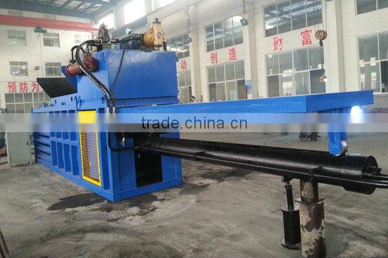 CE certification 100ton Manual Belting Waste Paper Baler Machine