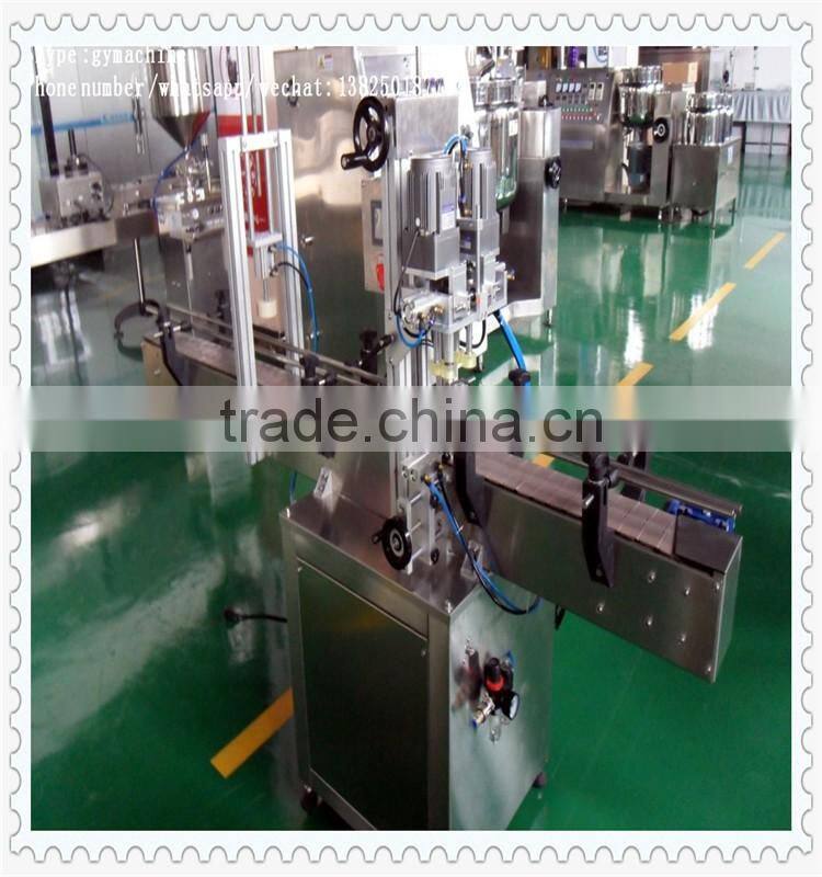 Manual oral liquid bottle capping machine