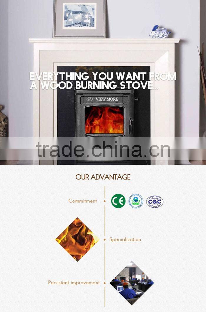 Free-standing Indoor Metal Wood Burning Fireplace with good price