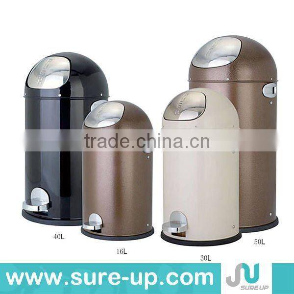 Stainless steel ash dustbin/garbage bin in lobby/hotel