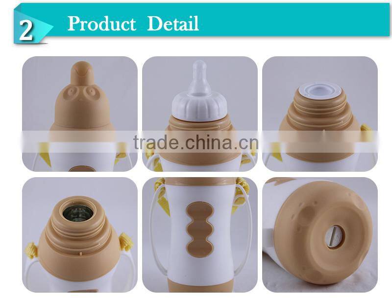 2015New product factory direct price plastic food flask thermos flask