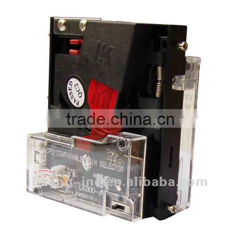 LK800A+ Hot sale Electronic vertical type coin acceptor for electronic roulette