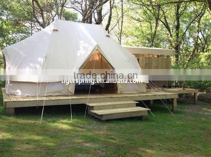 100% Cotton Canvas Camping Bell Tent 5m Sibley Tent