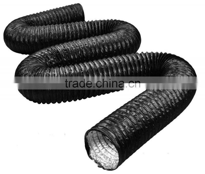 Ventilation 4'5'6'8'10'12 aluminum duct with 2 clamps/air conditional aluminum ducting/ventilation duct