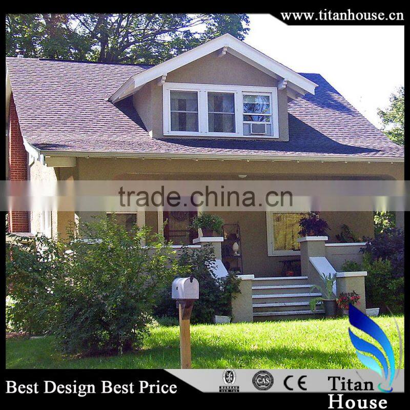 Beautiful and Free Design Light Steel Prefab Bungalow in Low Cost