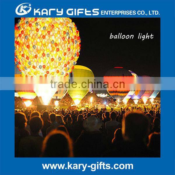 multicolor change flashing party light white led balloon light