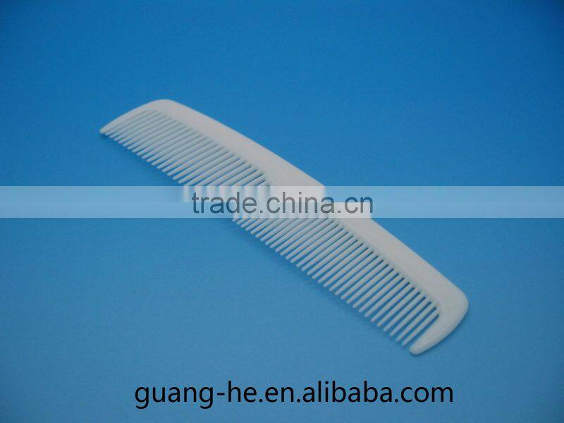 Biodegradable disposable PLA/polylactic acid plastic comb,toothbrush and razor for hotel