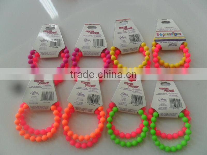 2013 Christmas shamballa Prayer beads bracelet Silicone
